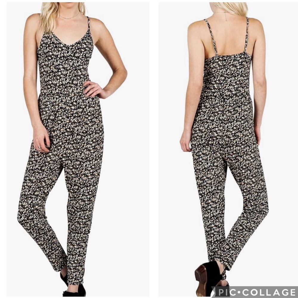 Volcom Heavy Petal Jumpsuit Sz L